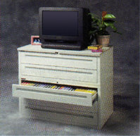 Three and Two Drawer Storage Cabinet Examples